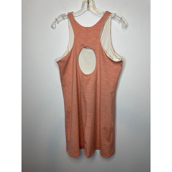 Outdoor Voices Women's Size XL Circle Back Mini Tank Dress Terracotta Orange NWT - Picture 3 of 8